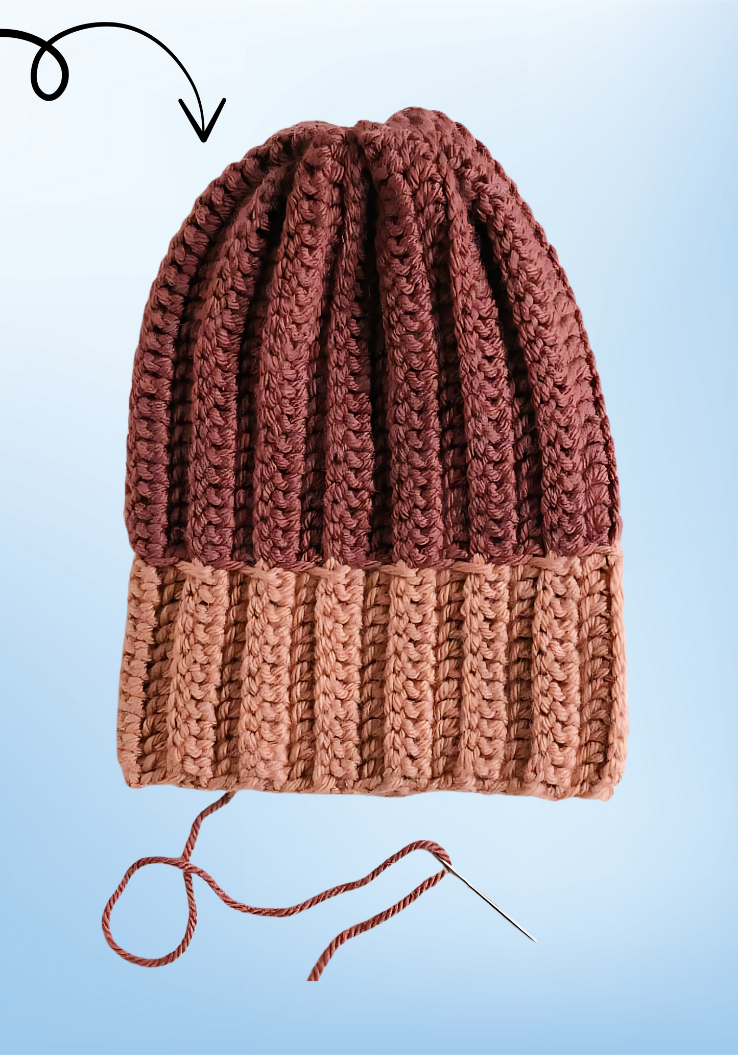 DIY Winter Crochet Beanie Pattern (Tutorial PDF+3 VIDEO)