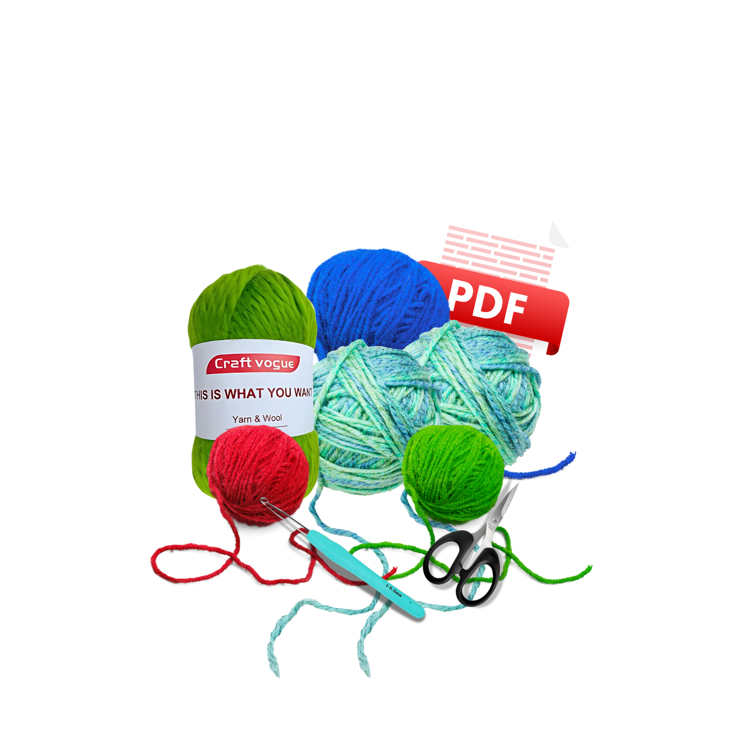DIY Winter Crochet Beanie Pattern (Tutorial PDF+3 VIDEO)