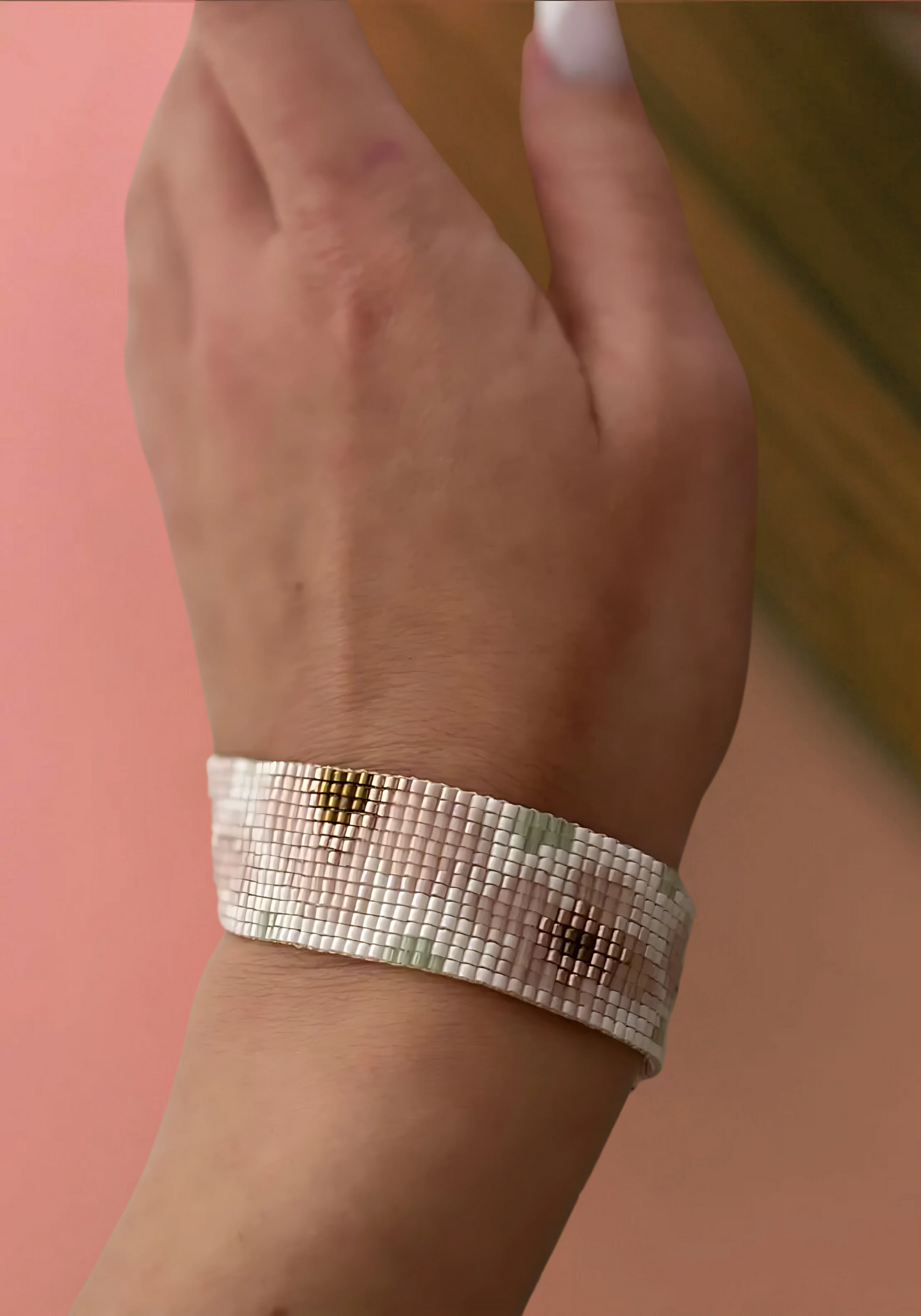DIY Miyuki Beaded Bracelet