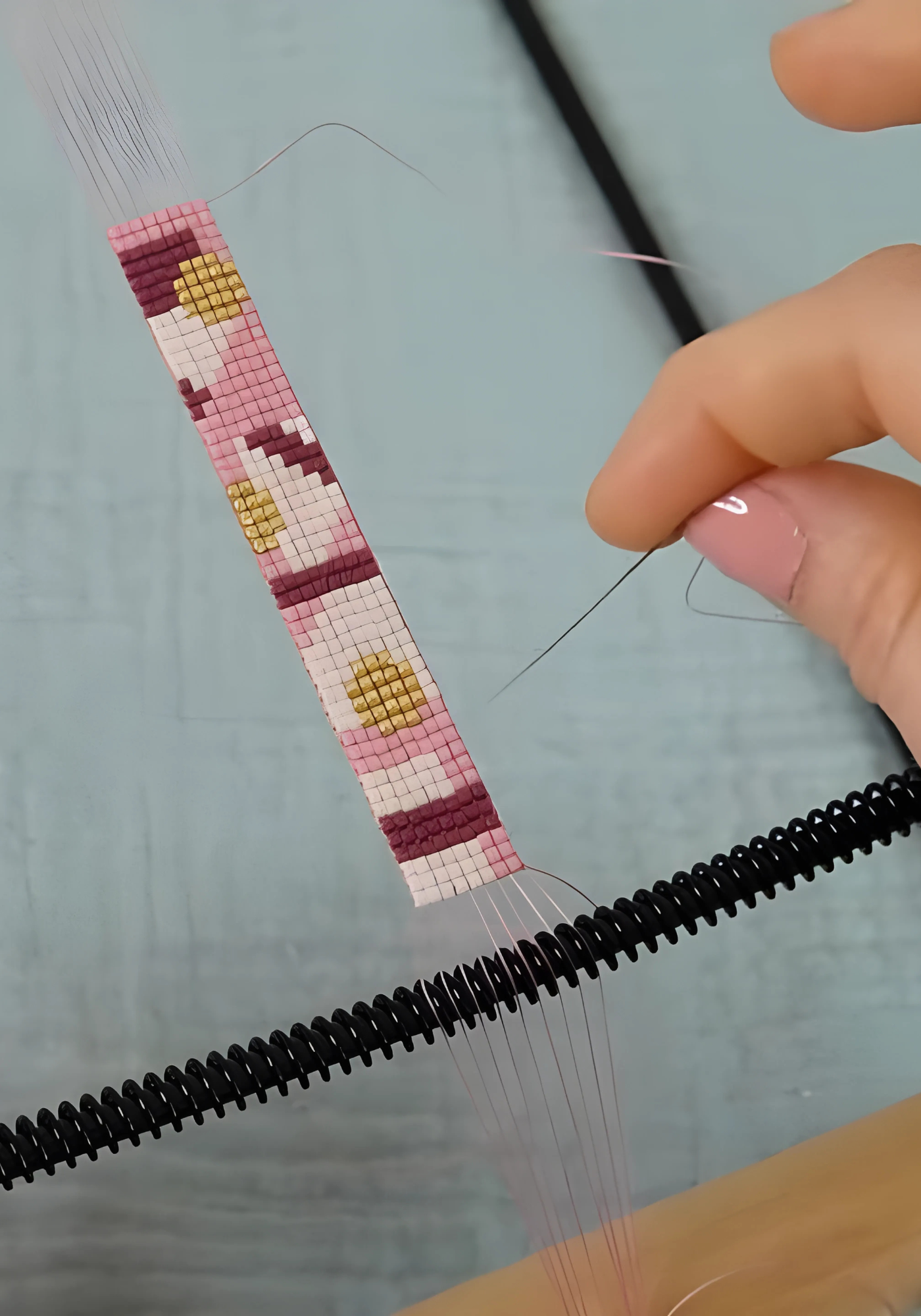 DIY Miyuki Beaded Bracelet
