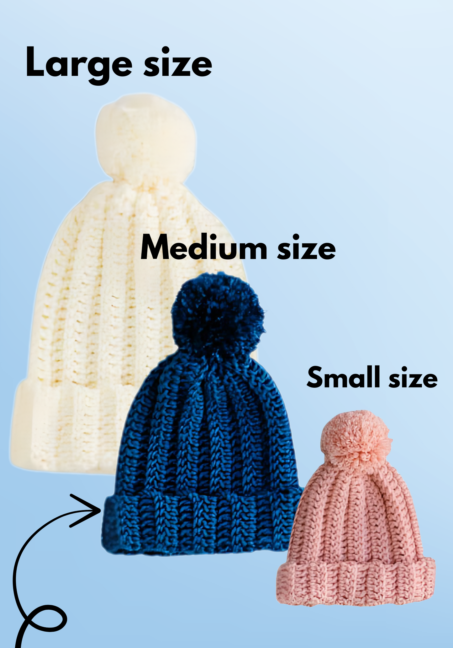 DIY Winter Crochet Beanie Pattern (Tutorial PDF+3 VIDEO)