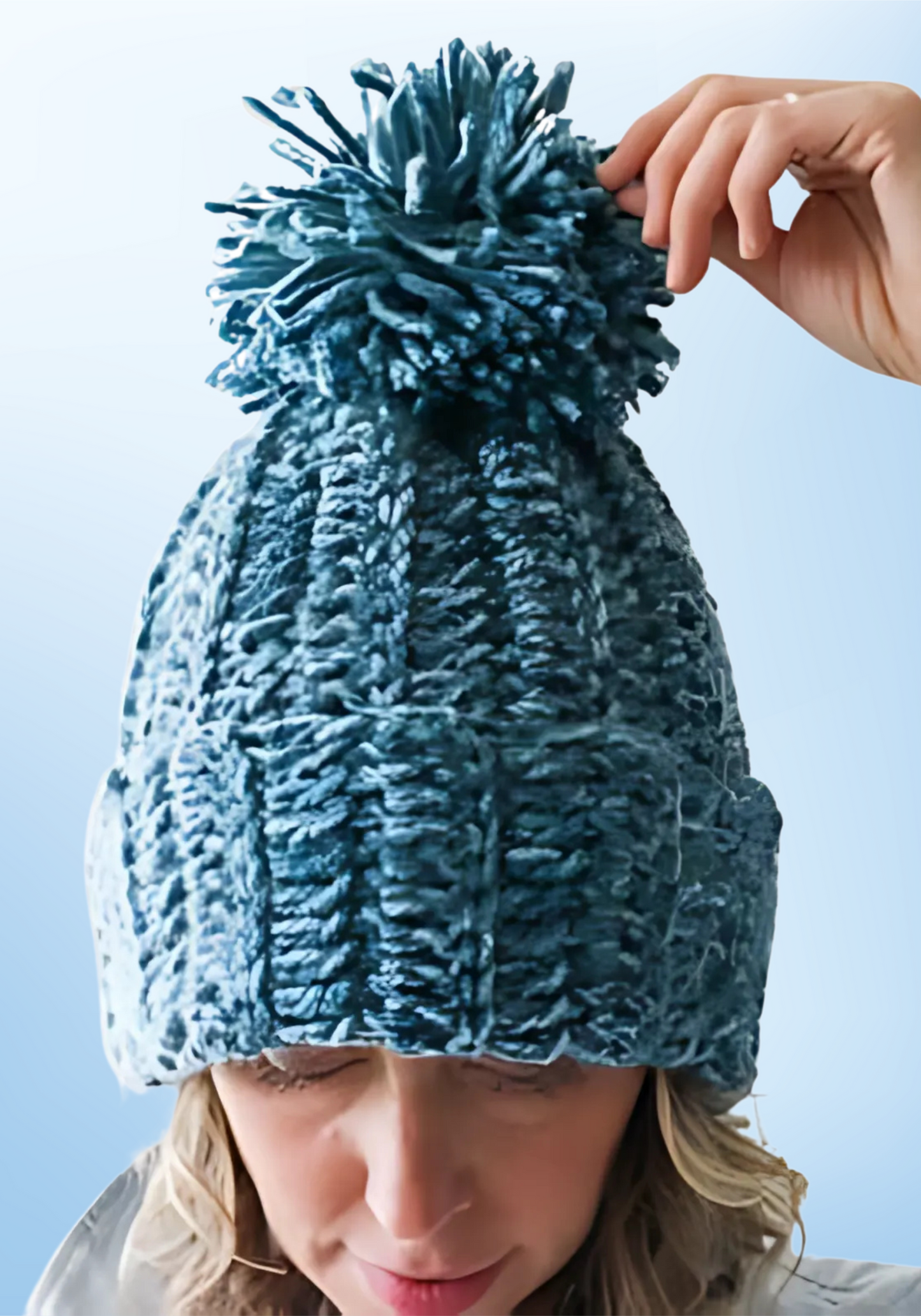 DIY Winter Crochet Beanie Pattern (Tutorial PDF+3 VIDEO)