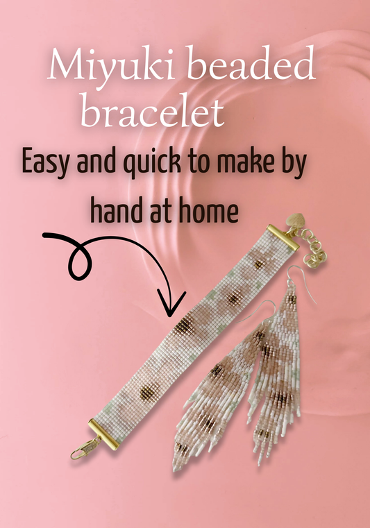 DIY Miyuki Beaded Bracelet